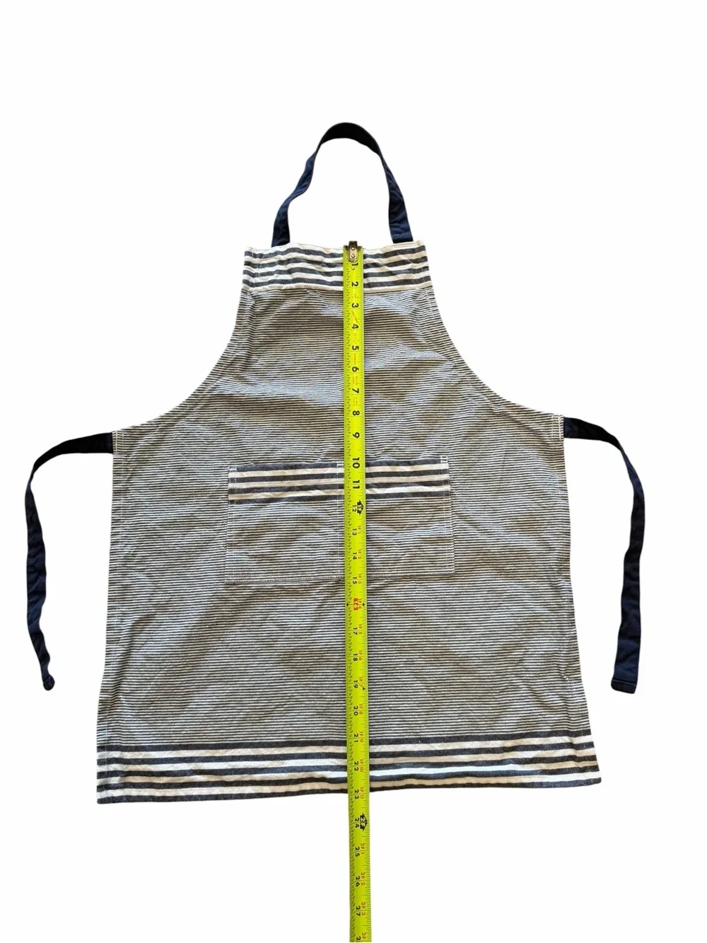 Children’s Williams Sonoma Bay Blue & White Stripe Cotton Apron